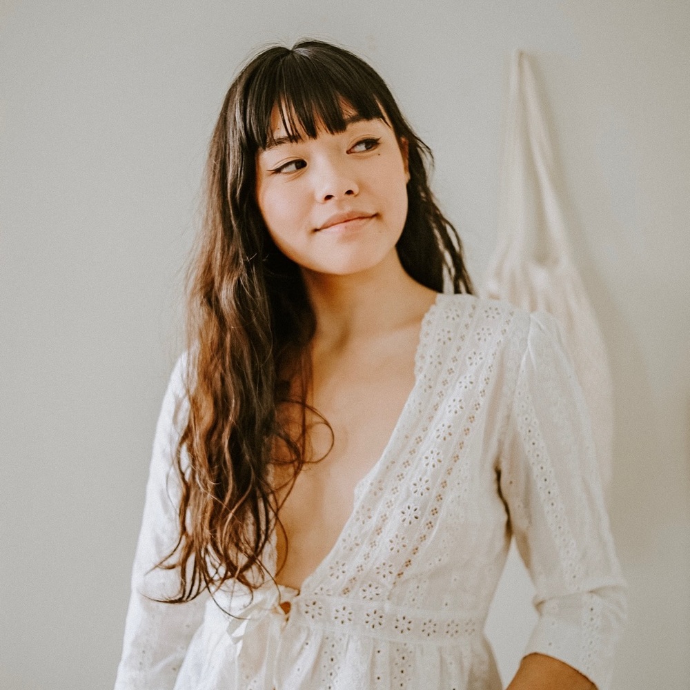 Vintage Floral Eyelet Top